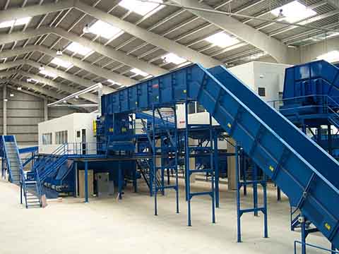Municipal solid waste recycling plant suppliers 