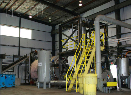 Waste Tyre Pyrolysis Plant