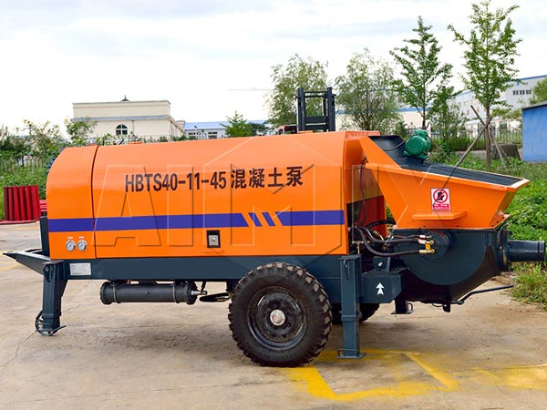 HBTS40 small diesel concrete pump