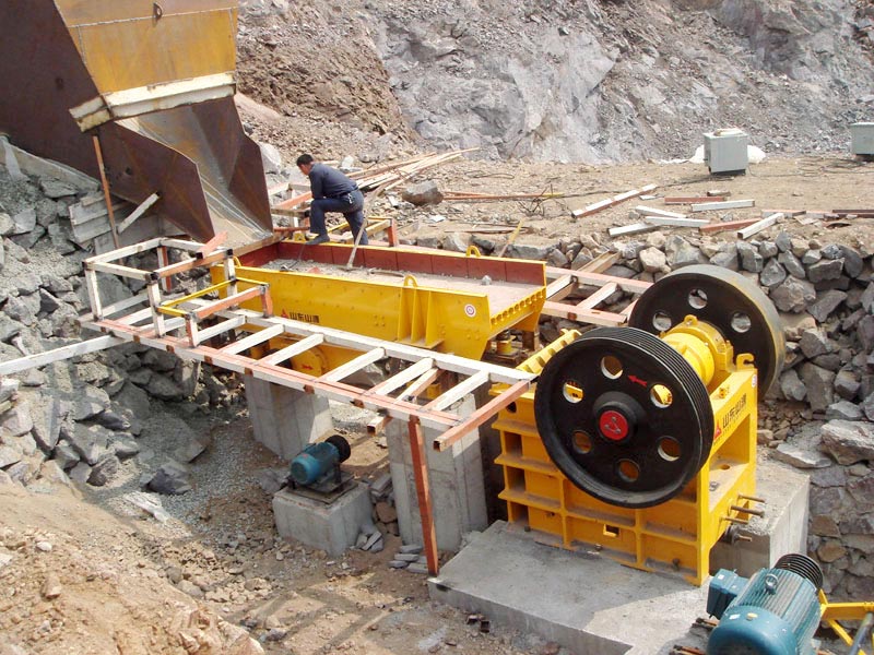 aggregate jaw crusher machine