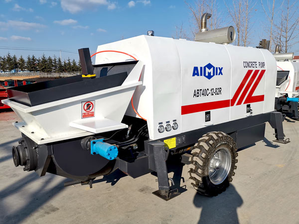 ABT40C diesel concrete trailer pump
