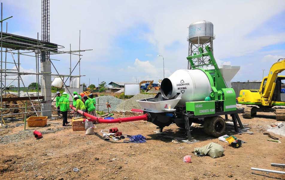 small Cement Mixer Pump