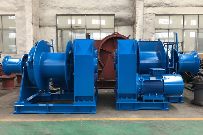 electric ship winch