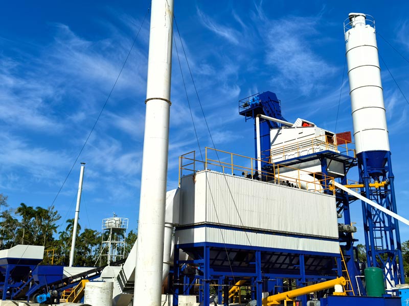 ALQ120 Stationary Asphalt Plant in Jamaica